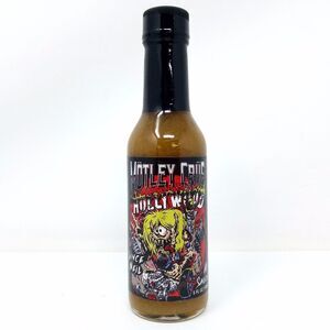 Motley Crue Vince Neil Pineapple Jalapeño Hot Sauce 5 oz Bottle
